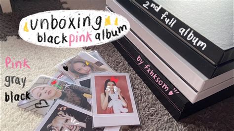 Unboxing Blackpink Born Pink Album Youtube