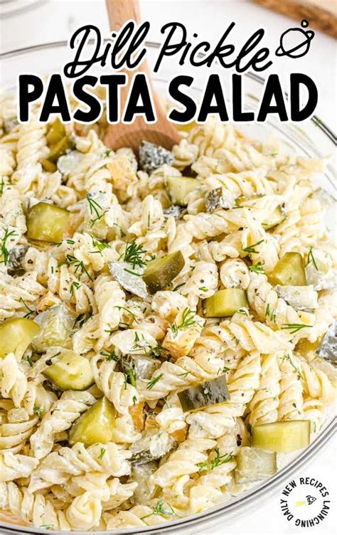 Dill Pickle Pasta Salad