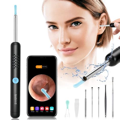 Otoscope Oreille WEEYIN Caméra HD 5MP 6 lumières LED Kit de