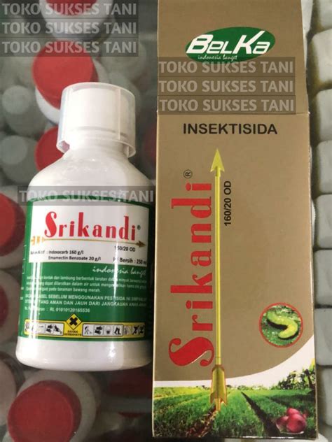 Racun Kontak Lambung Insektisida SRIKANDI 160 20 OD Isi 250ml From