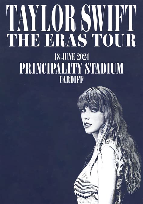 TAYLOR SWIFT Eras Stadium 2024 World Tour: Principality, 55% OFF