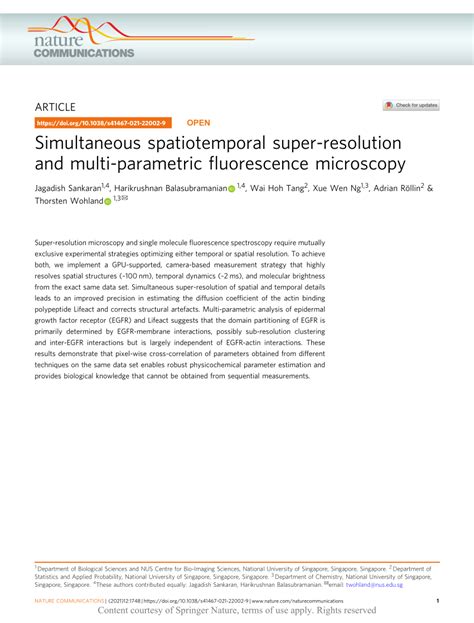 PDF Simultaneous Spatiotemporal Super Resolution And Multi Parametric