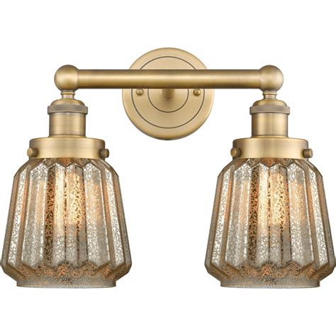 Innovations 616 2W G146 Edison Chatham 2 Light Bathroom Vanity Light