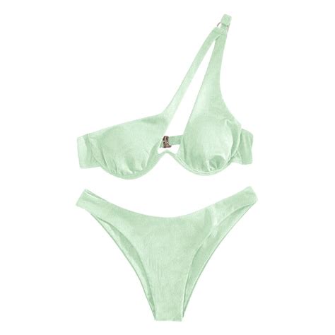 Abcnature Women S Bikini Swimsuits Sets Thong Bikini Sets Cross Sling High Waist Shorts Costume