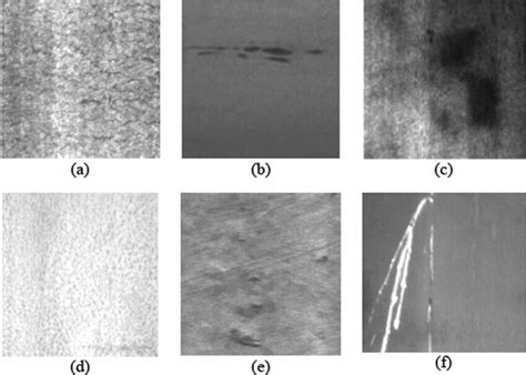 Sample Images Of Neu Metal Surface Defect Dataset A Crazing B