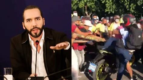 Presidente Bukele A Fmln Y Arena Por Qu Golpean A La Gente