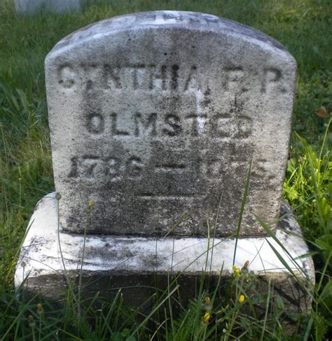 Cynthia Franklin Pierson Olmsted 1786 1875 Find A Grave Memorial