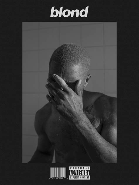 Frank Ocean Blonde Poster Black Friday Vinyl Cover Limited Etsy