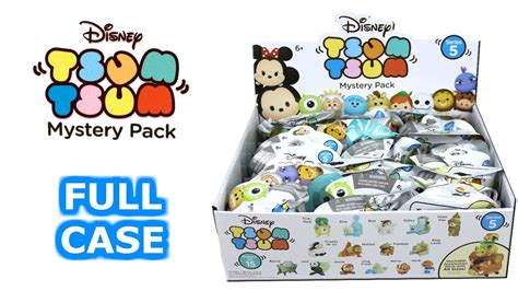 Disney Tsum Tsum Mystery Pack Series 5 Blind Bag Full Case Unboxing