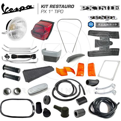 Restoration KIT Complete Parts vespa px 150 and 1 ° Electronic type | eBay