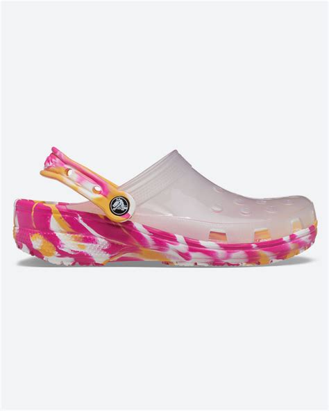 Сабо Crocs Classic Translucent Marbled Clog — купить в интернет ...