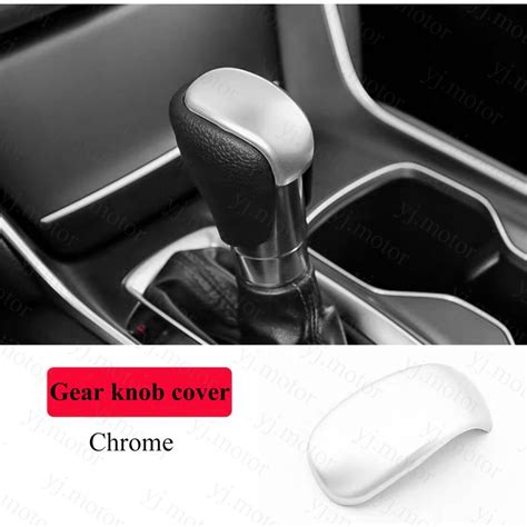 ฝาครอบลูกบิดเกียร์ คาร์บอนไฟเบอร์ Abs สําหรับ Honda City Gn Hatchback 2020 2022 Gear Knob Cover