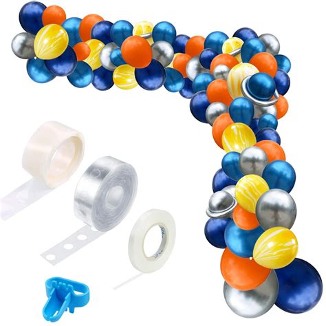 Beishida Pcs Balloon Garland Cm Arch Kit Metallic Blue Balloons For