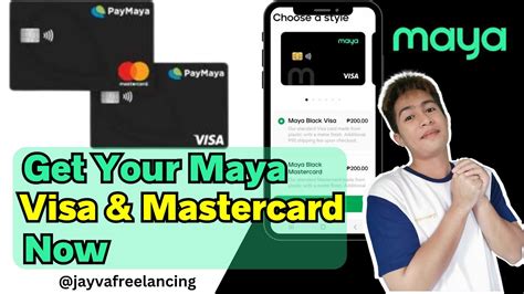 How To Order Maya Visa Mastercard Using Maya App Online YouTube