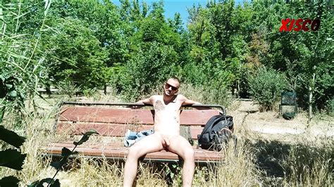 Fully Naked In A Public Park Surprise At The End Of The Vide XHamster