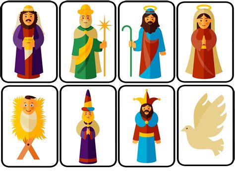 Nativity Puppets Printable