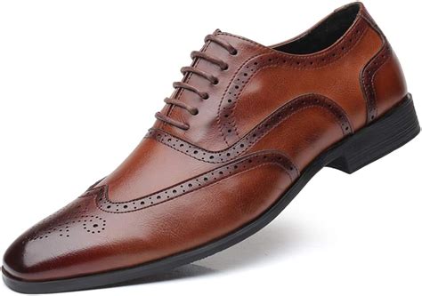 Anzugschuhe Business Herren Lederschuhe Oxford Schn Rhalbschuhe Brogue