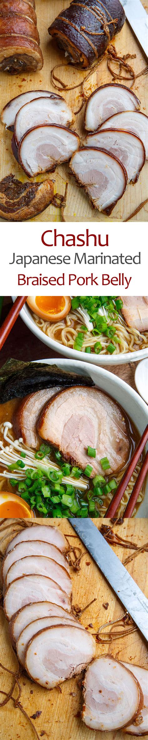 Chashu Pork (Marinated Braised Pork Belly) - Closet Cooking