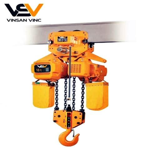 10 Ton Electric Double Speed Monorail 4 Motion Chain Hoist Prices