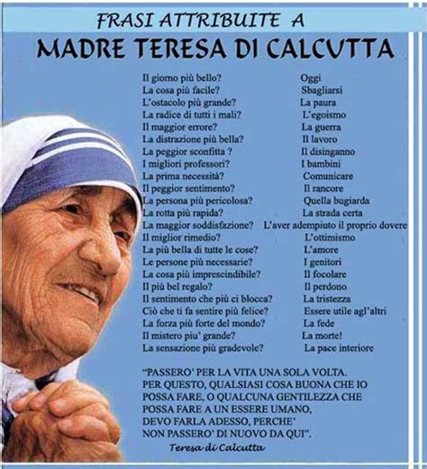 Amici In Allegria Madre Teresa Di Calcutta