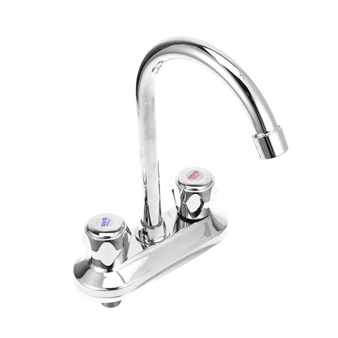 Nuolux Pc Faucet Hot And Cold Water Kitchen Sink Rotary Basin Faucet