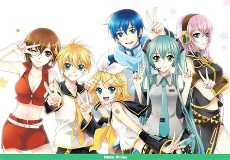 Rin Lin Katio Miku And Others I Dont Know The Names Of So I Will