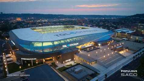 West End Stadium Fc Cincinnati Saco Technologies Inc