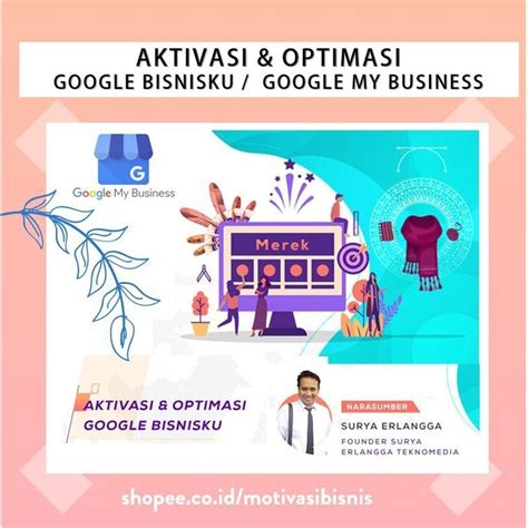 Jual Cara Aktivasi Optimasi Google Bisnisku Google My Business Agar