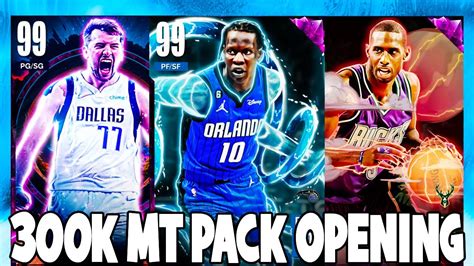 K Mt Pack Opening For Dark Matter Bol Bol Luka In Nba K Myteam