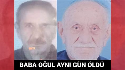 Baba ve oğlu bir saat arayla vefat etti Aybastı Haber