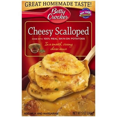 Betty Crocker Cheesy Scalloped Potatoes 5 Oz Box Pack Of 14 14 Pack Fred Meyer