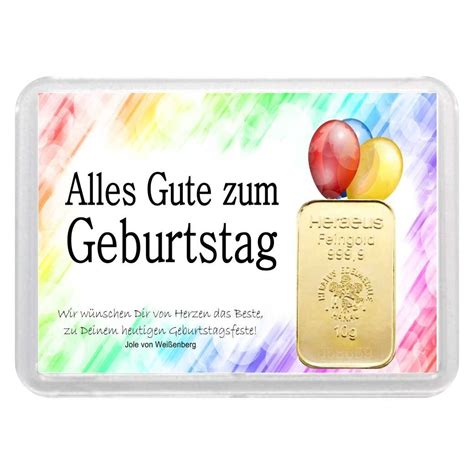 Geschenkbarren Zur Taufe Storch Gramm Gold