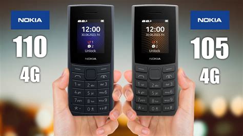 Nokia 110 4g 2023 Vs Nokia 105 4g 2023 Youtube