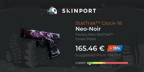 Stattrak™ Glock 18 Neo Noir Factory New Cs2 Skinport