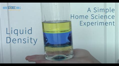 How To Find Density Of A Liquid Experiment