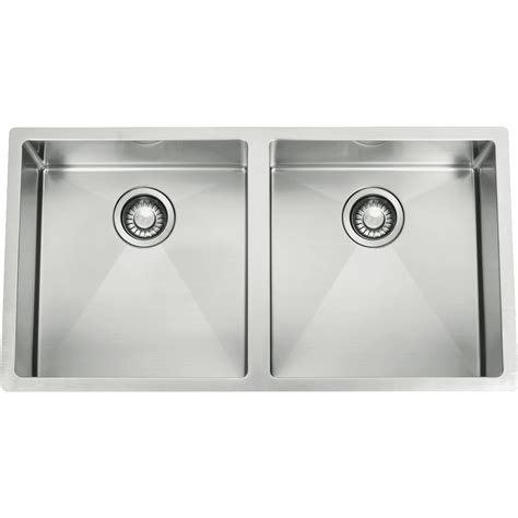 Franke Pzx220 39fpc Plaza Double Bowl Sink At The Good Guys