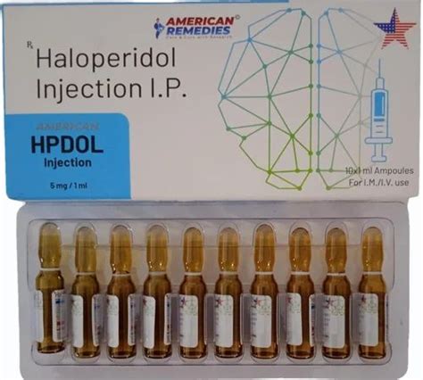 Haloperidol Injection, 5 mg at Rs 300/piece in Nagpur | ID: 2851252321812