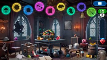 Поиск Предметов: Сокровища Замка (от PixelBox) - играть онлайн ...