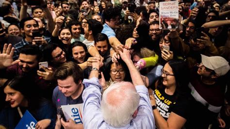 Bernie Sanders La gente está cansada de ser ignorada mientras los