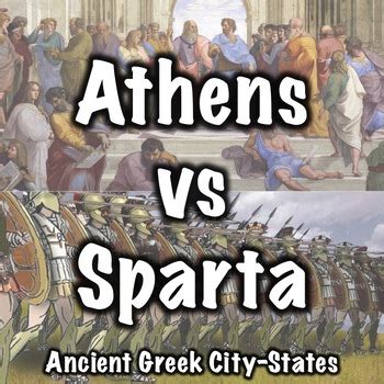 Athens vs Sparta by Middle School History and Geography | TPT