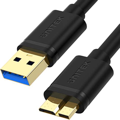 Rozetkapl Kabel Unitek Usb 30 Microbusb 2 M Black Y C463gbk