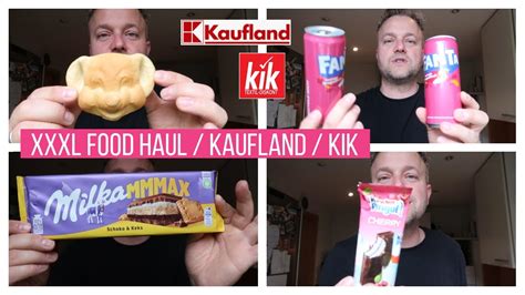 XXXL FOOD HAUL NACH DEM URLAUB KIK KAUFLAND SCHNÄPPCHEN GEMACHT