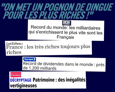 Les Riches Vivent Au Dessus De Nos Moyens Contre Attaque