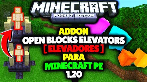 Blocks Elevators Elevadores Addon Para Minecraft Pe 120 Best