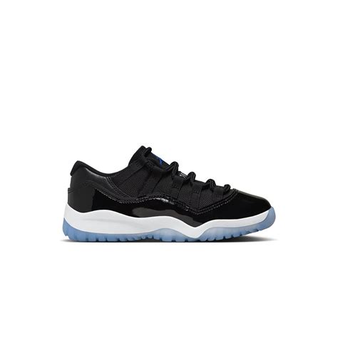 jordan little kids jordan 11 retro low ps black varsity royal white