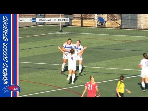 Women S Soccer UMass Lowell Vs Hartford YouTube