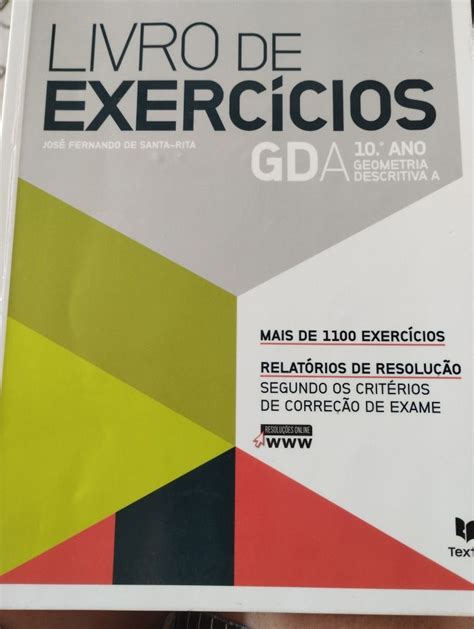 Caderno de atividades de geometria descritiva GDA 10 ano Ovar São