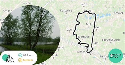 Retie 75 Km Watermolen 10 A Recreatieve Fietsroute RouteYou