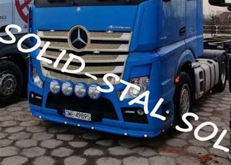 Orurowanie Pod Zderzak Mercedes Actros MP4 MP5 MALOWANE PROSZKOWO