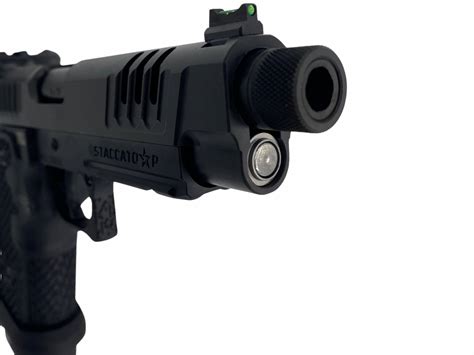 Staccato 2011 P Al Frame 9mm Dlc Threaded Barrel Optic Ready G2 Grip X